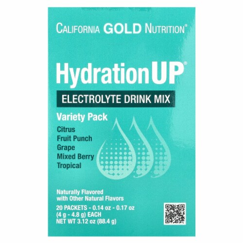 CALIFORNIA GOLD NUTRITION HYDRATION UP 20 PACKS