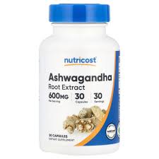 Ashwagandha Root Extract 600 mg - 30 Capsules