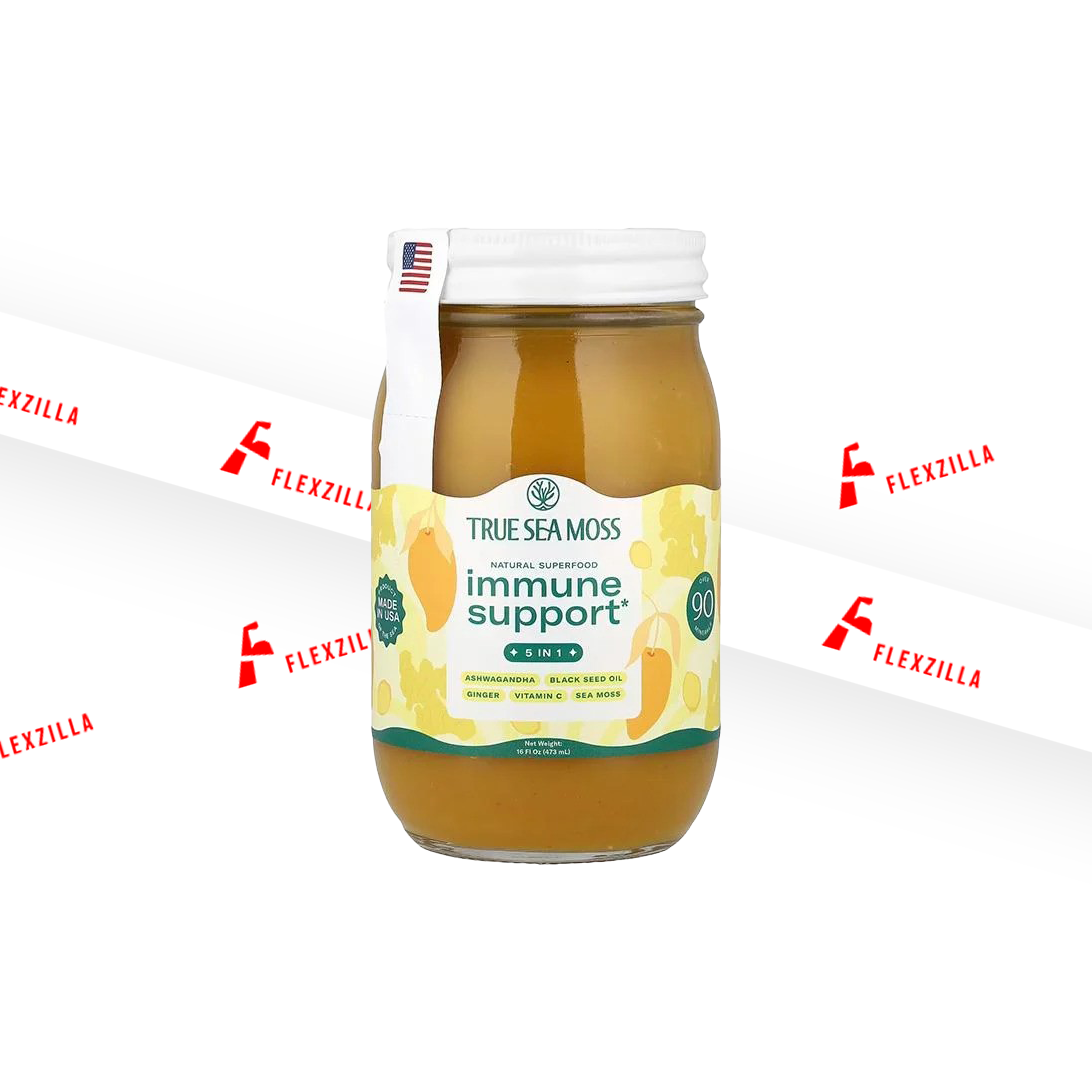 TRUE SEA MOSS NATURAL SUPERFOOD IMMUNE SUPPORT MANGO 473G