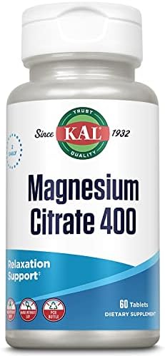 KAL MAGNESIUM CITRATE 400 MG 60 CAPS