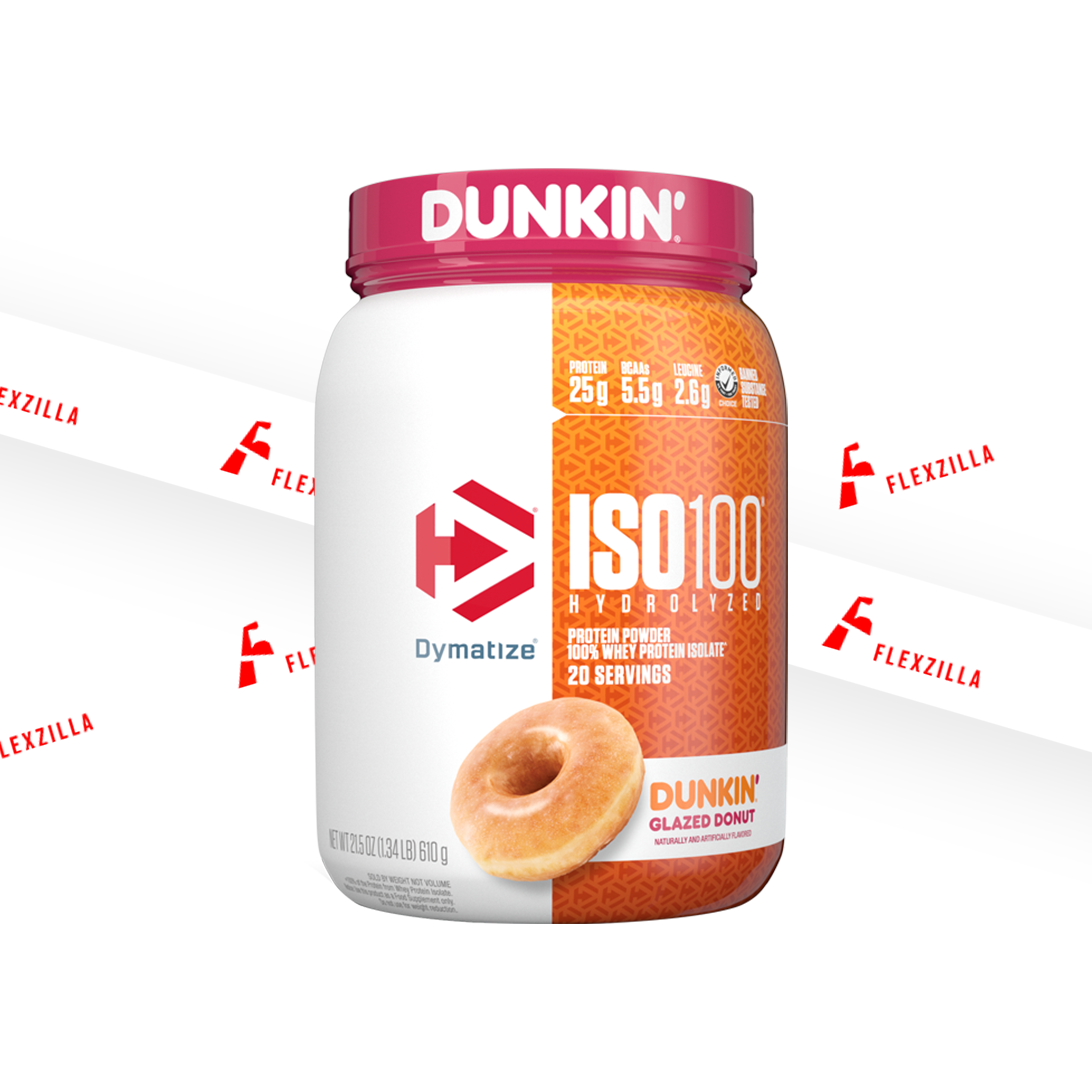 Iso 100 1.4lb Dunkin Glazed Donut