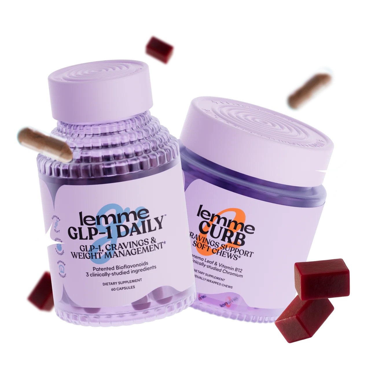 Cravings Control Bundle (GLP-1 Daily & Curb Chews)