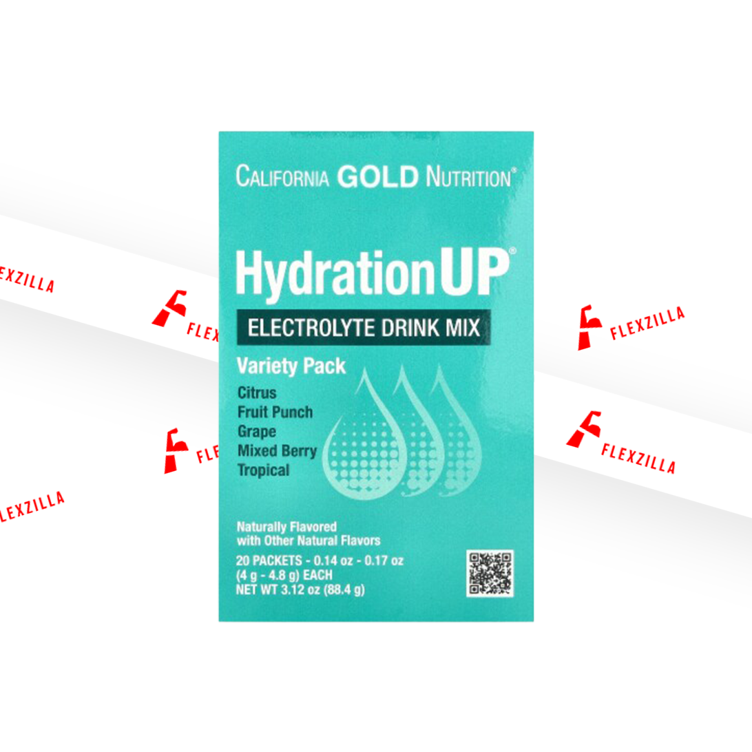 CALIFORNIA GOLD NUTRITION HYDRATION UP 20 PACKS