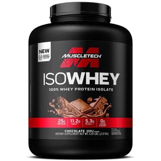 Muscletech IsoWhey protein powder