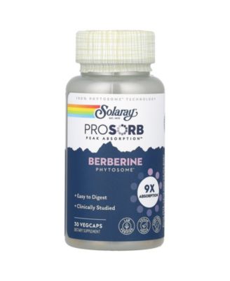 SOLARAY PROSORB BERBERINE PHYTOSOME 550MG