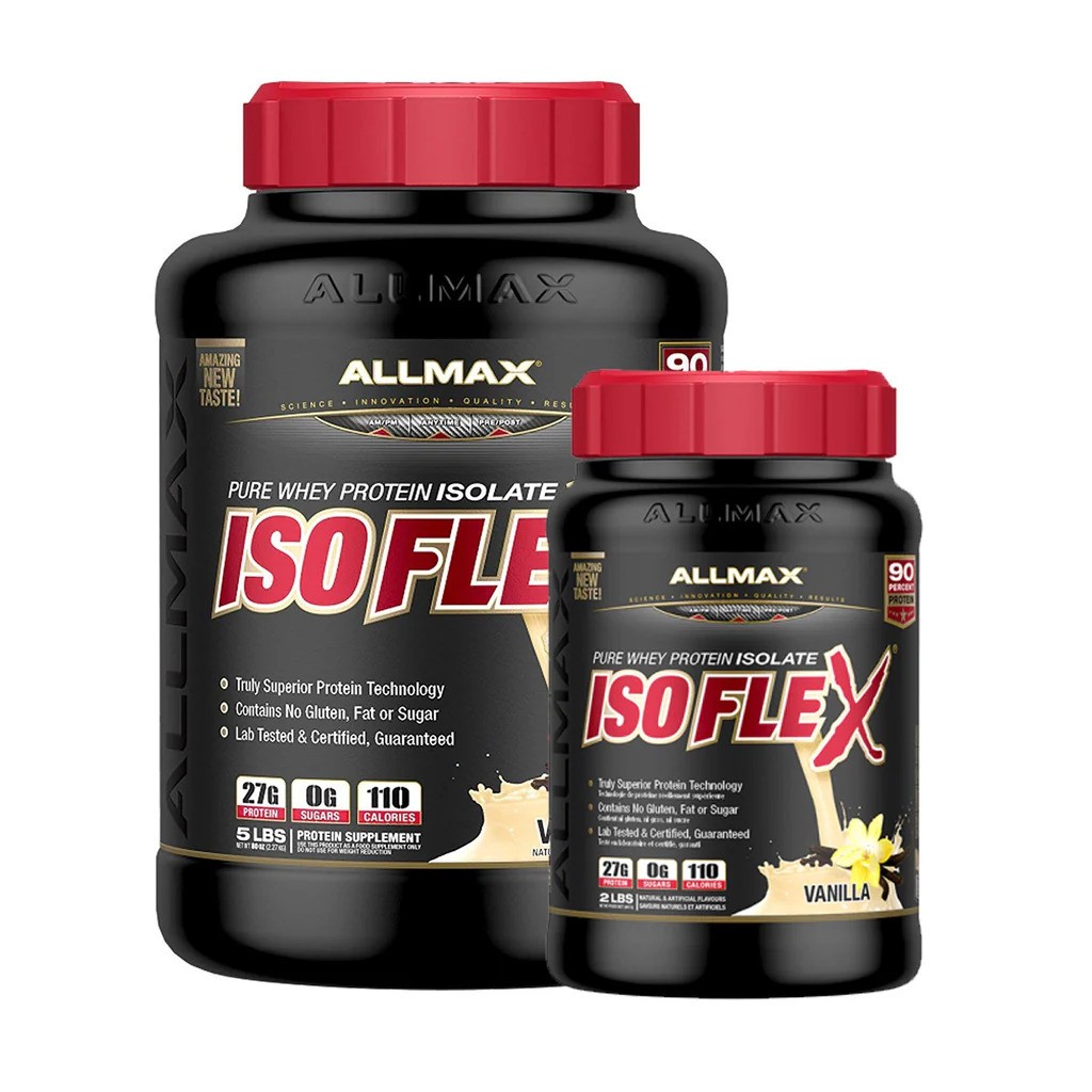 Allmax Isoflex Whey Protein Isolate 2 Lb / 5 Lb