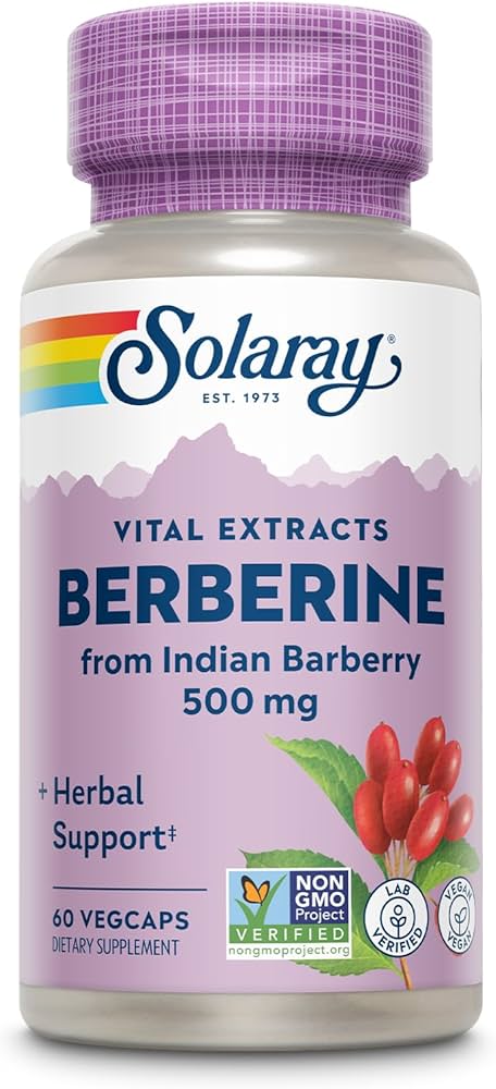 SOLARAY BERBERINE 500MG