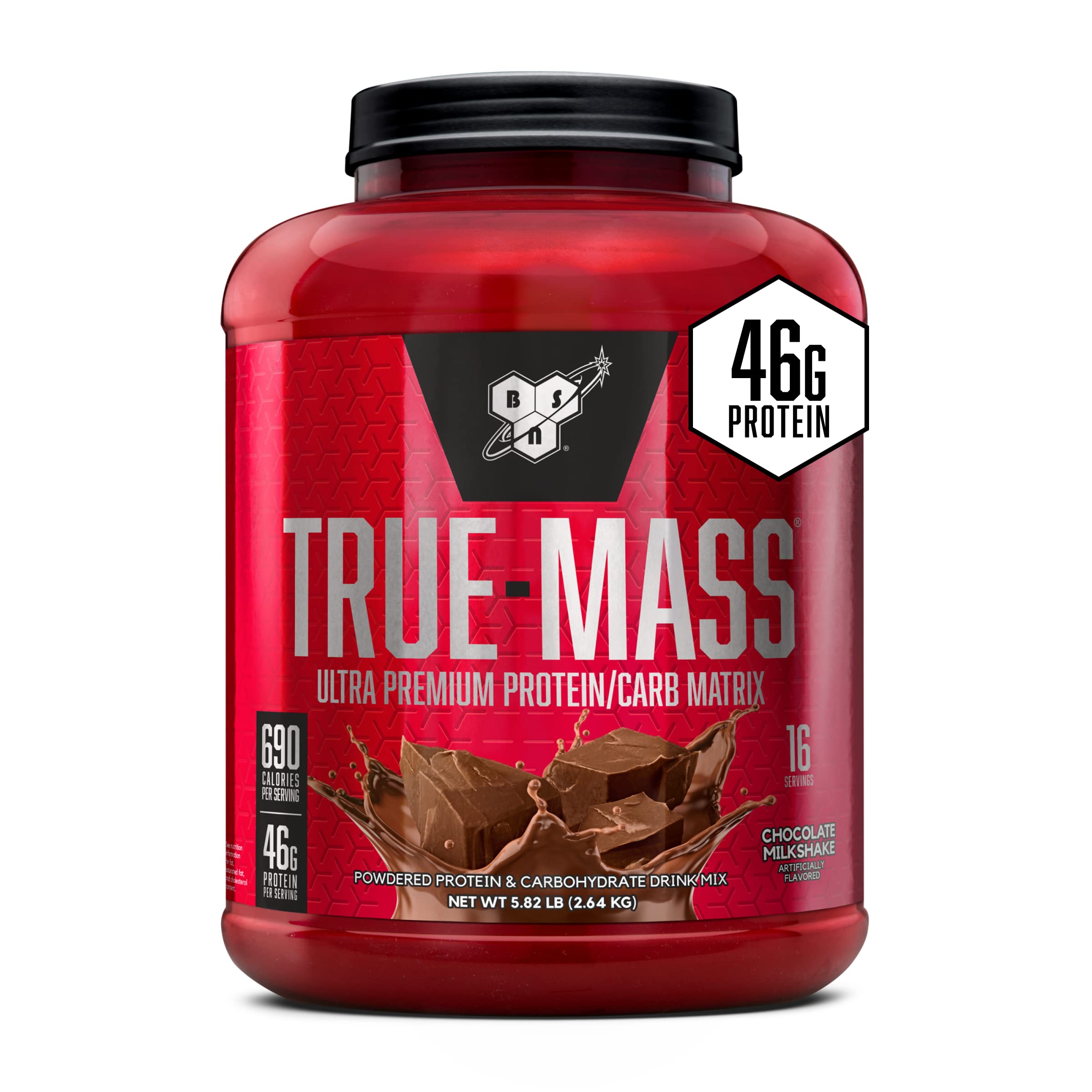 Bsn True Mass 5.82 Lb Chocolate Milkshake
