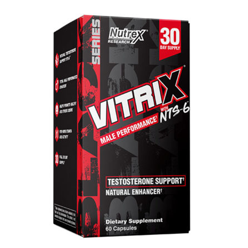Nutrex Research Vitrix, Male Libido & Performance Booster