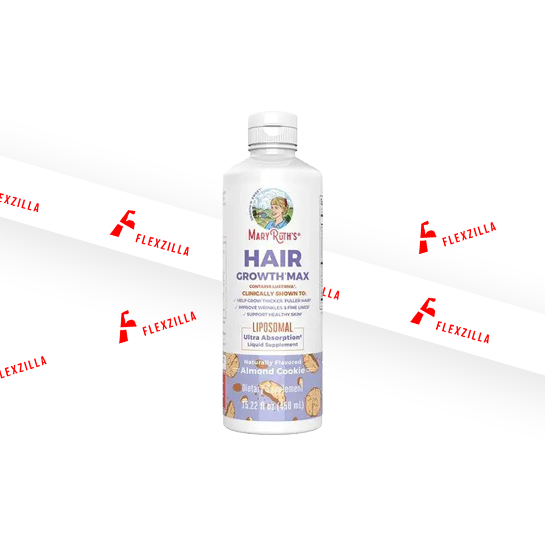 MARY RUTH'S HAIR GROWTH MAX LIPOSOMAL ALMOND COOKIE 450ML