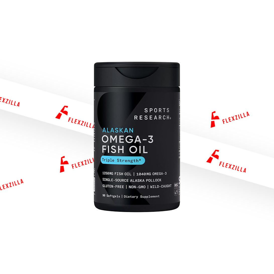 SPORTS RESEARCH ALASKAN OMEGA-3 FISH OIL TRIPLE STRENGTH