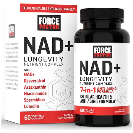 Force Factor NAD+ Complex 60 Capsules