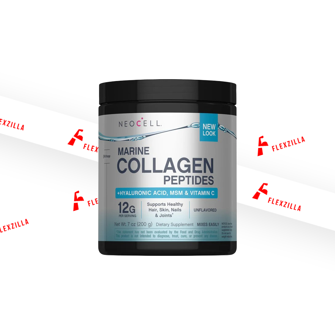 NEOCELL MARINE COLLAGEN PEPTIDES + HYALURONIC ACID MSM & VITAMIN C UNFLAVORED