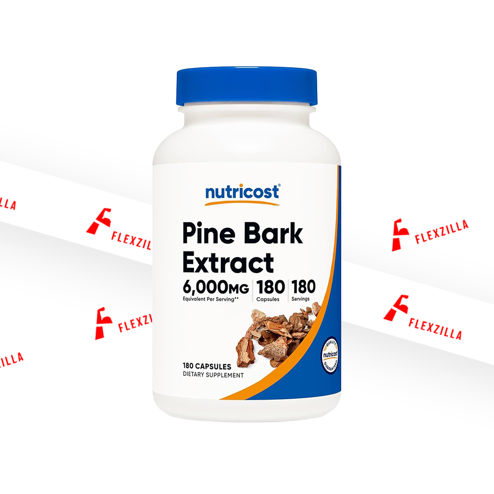 NUTRICOST PINE BARK EXTRACT 6000 MG 180 CAPSULES
