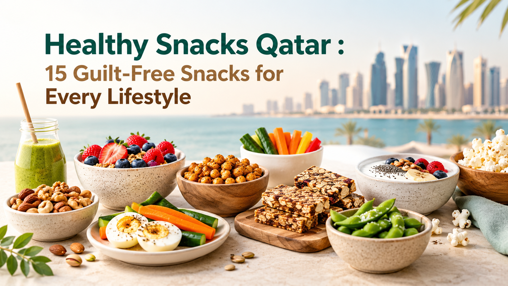 Healthy Snacks Qatar : 15 Guilt-Free Snacks for Every Lifestyle