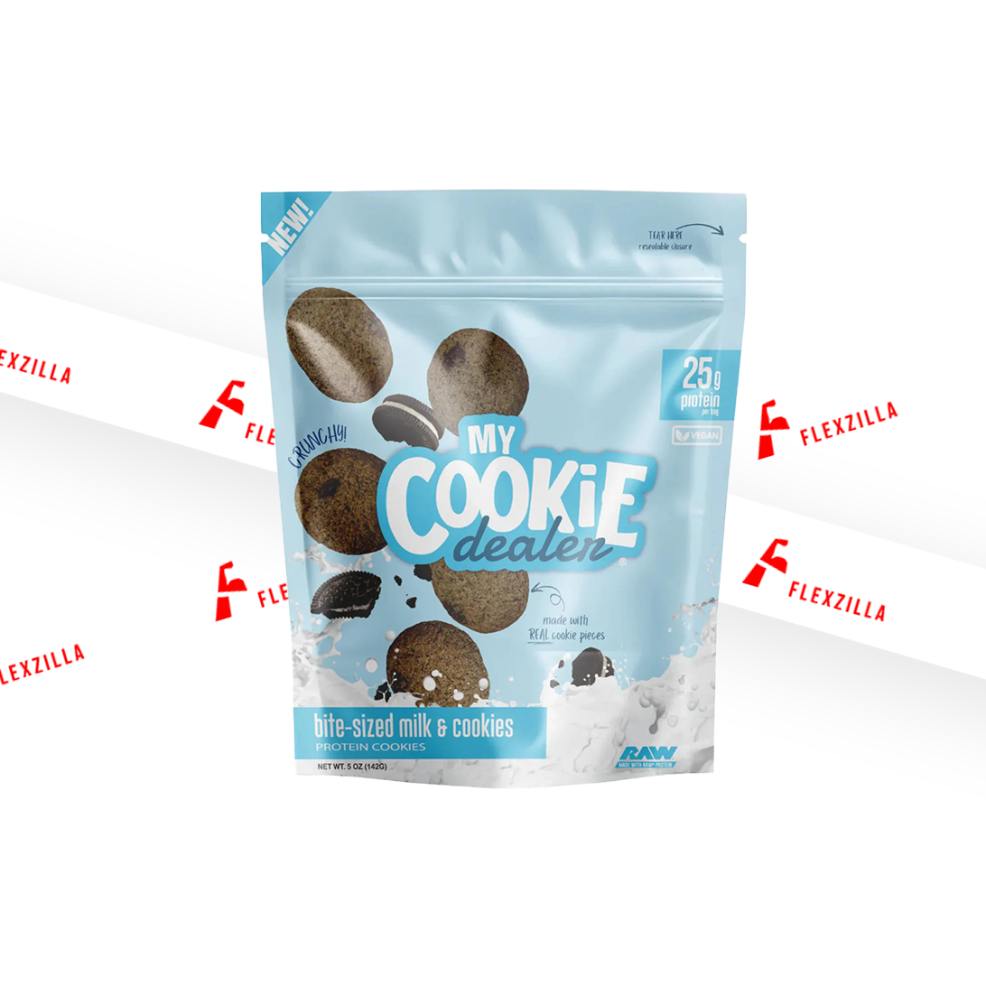 MY COOKIE DEALER BITE-SIZED MILK & COOKIES PROTEIN COOKIES 142 G
