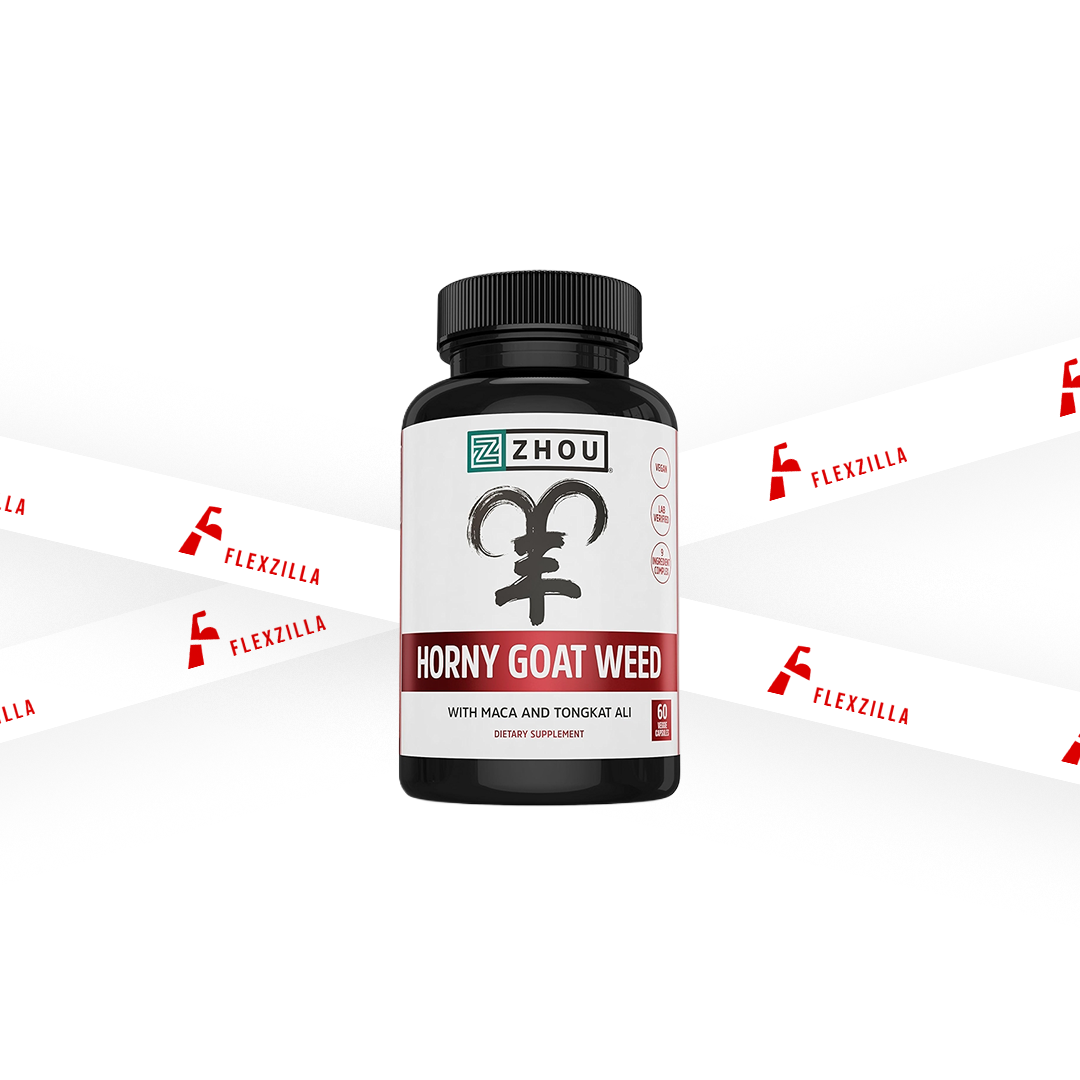 ZHOU HORNY GOAT WEED WITH MACA AND TONGKAT ALI 60 CAPSULES