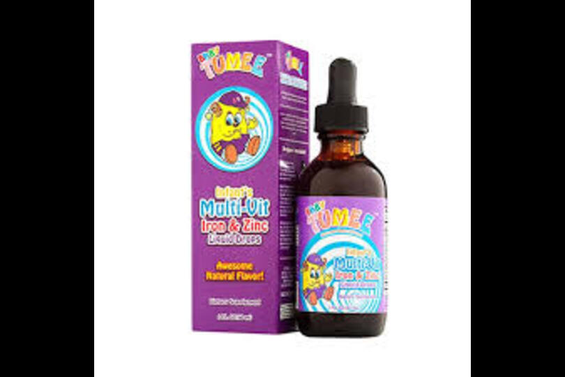 BABY TUMEE MULTIVITAMIN IRON&ZINC DROPS 60ML