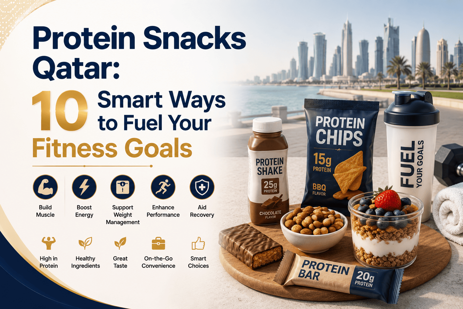 Protein Snacks Qatar: 10 Smart Ways to Fuel Your Fitness Goals