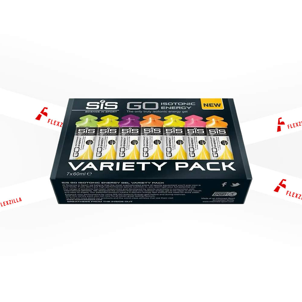 SIS ISOTONIC GEL VARIETY PACK 7X60ML
