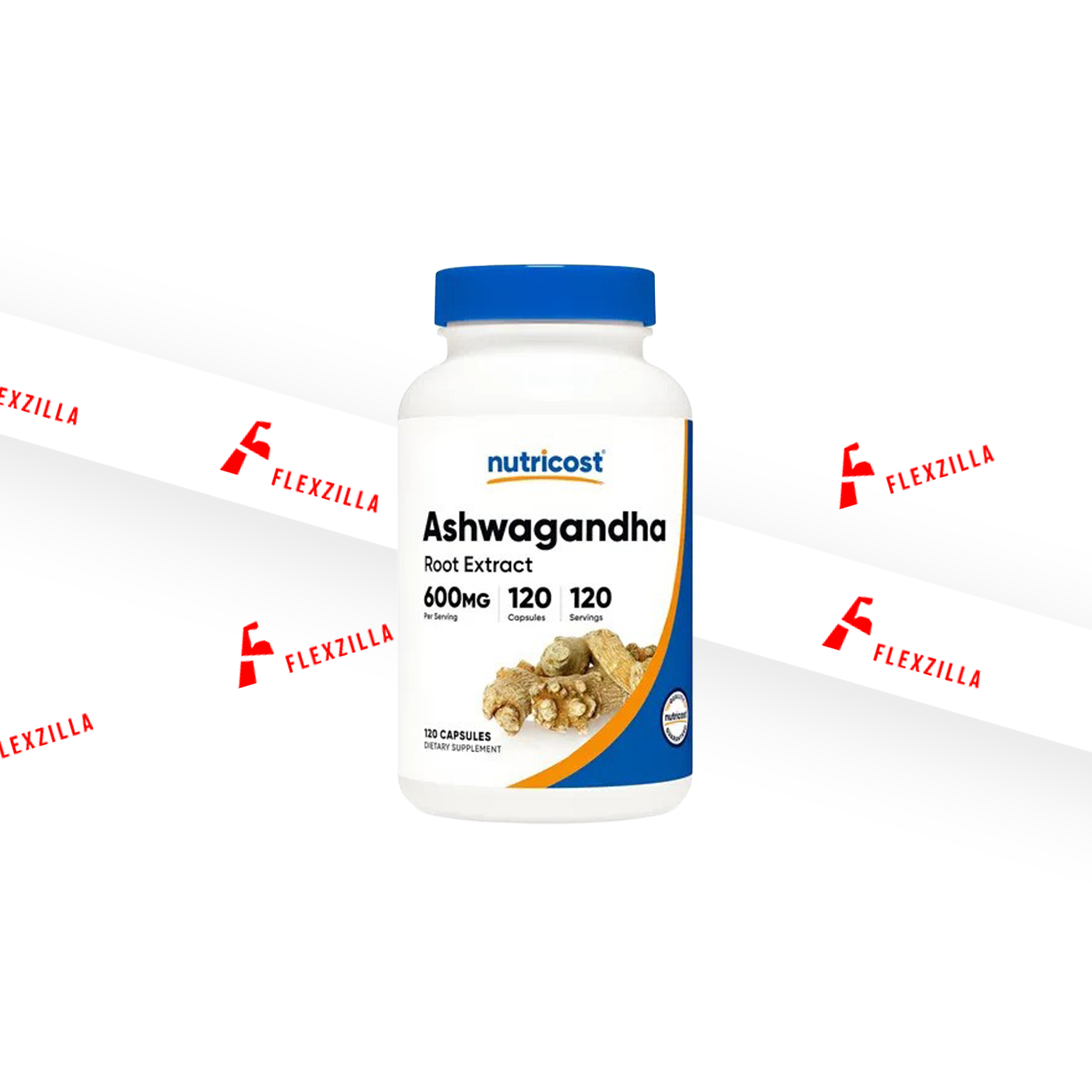 NUTRICOST ASHWAGANDHA ROOT EXTRACT 600 MG 120 CAPSULES