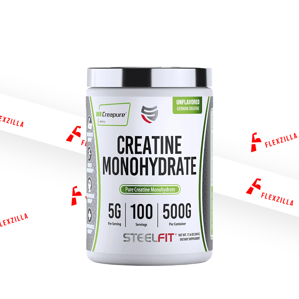 STEELFIT CREAPURE CREATINE MONOHYDRATE UNFLAVORED 100 SERVINGS
